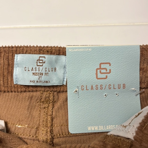 Classic/Club, Brown corduroy, 2T, Pants - Picture 2 of 5